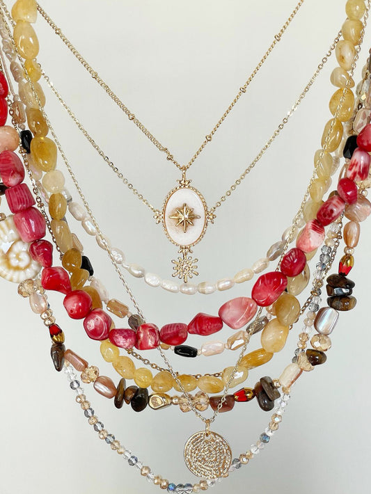 Kaplan Gözü Deniz Kabuğu Kolye