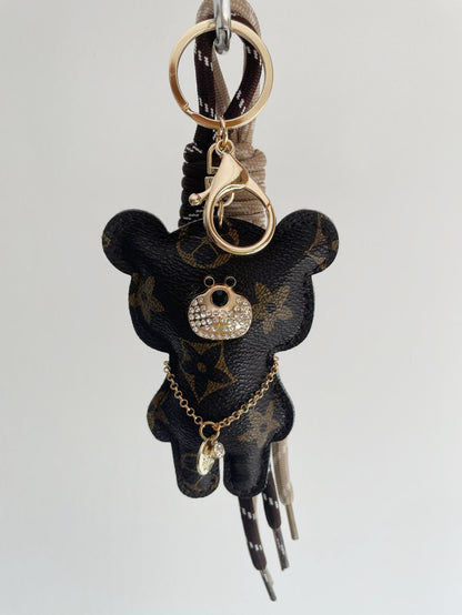 Taşlı Ayıcıklı Çanta Charmı & Anahtarlık